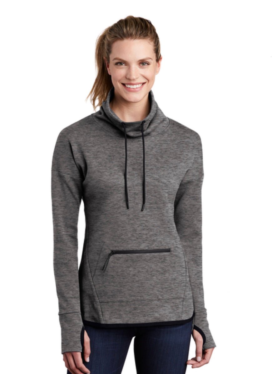 Sport-Tek® Women's Triumph Cowl Neck Pullover LST280