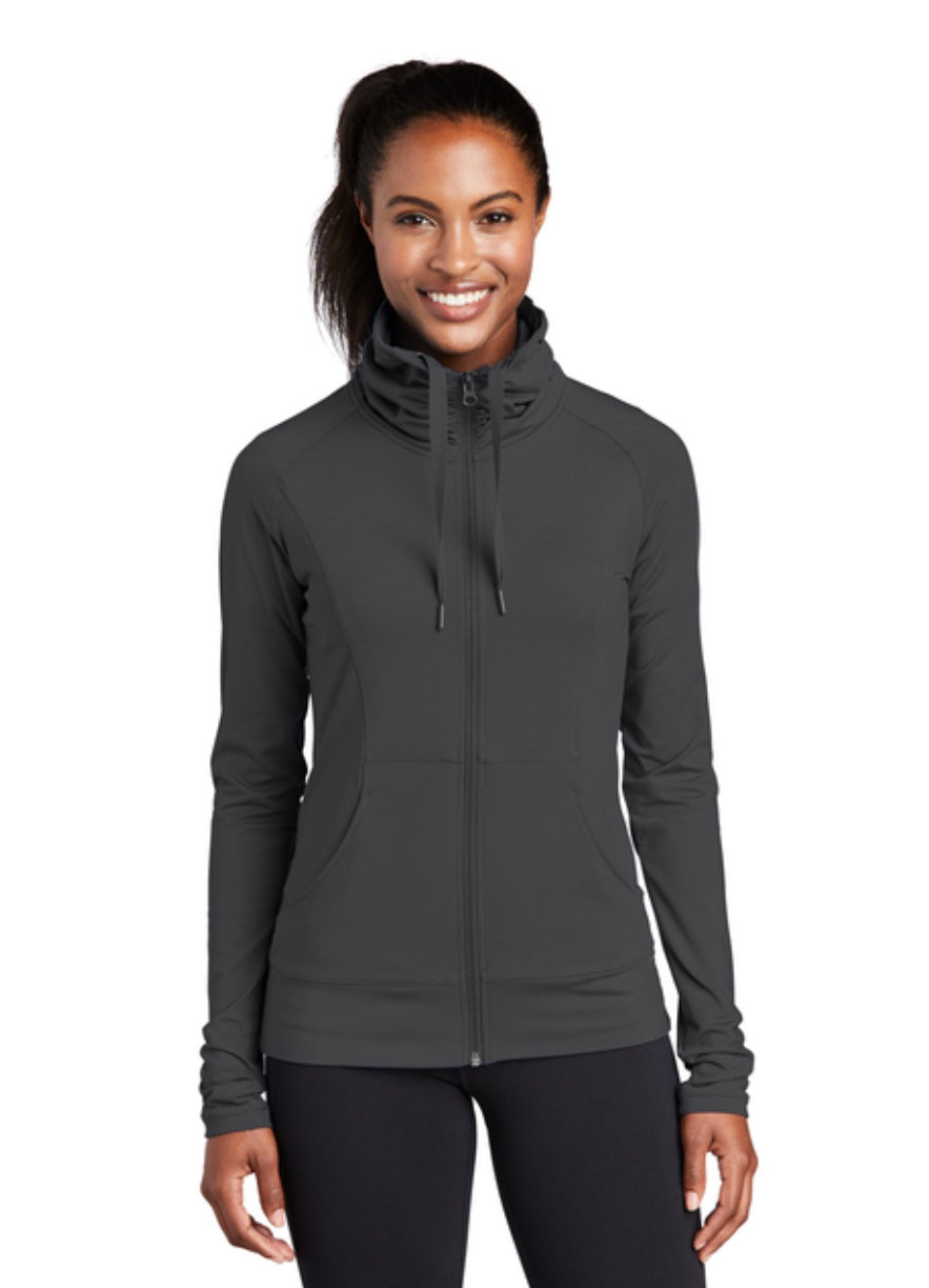 Sport-Tek® Women's Sport-Wick® Stretch Full-Zip Jacket LST852
