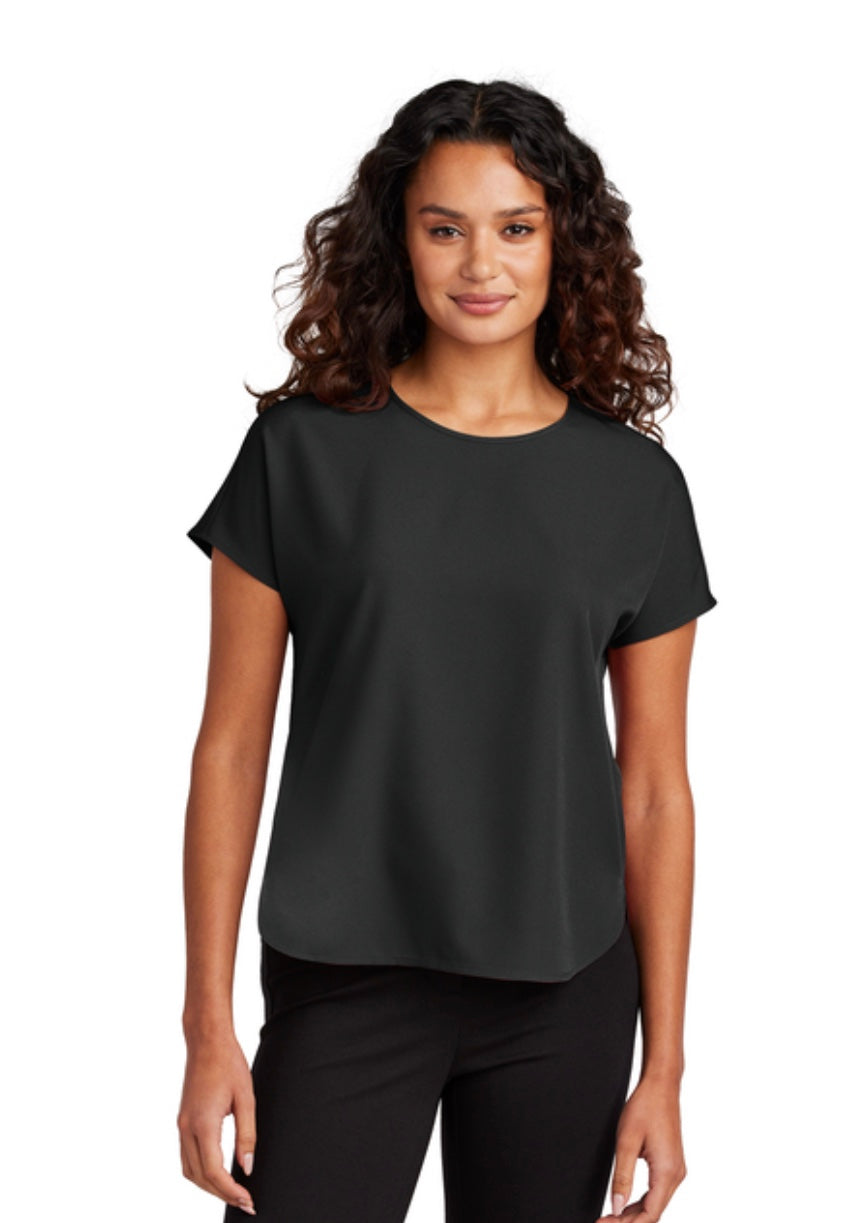 Mercer+Mettle® Women's Stretch Crepe Crew MM2015