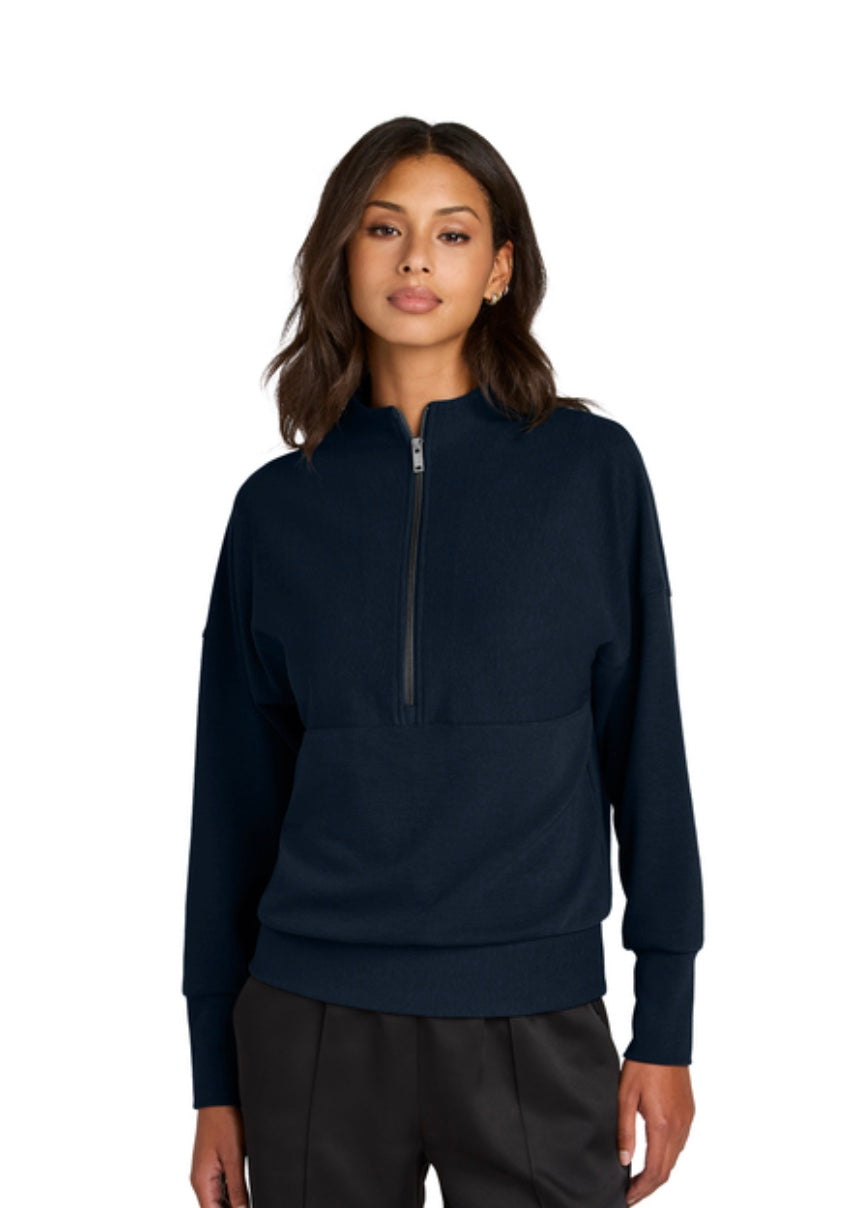 Mercer+Mettle® Women’s Linear Texture 1/4-Zip MM3041