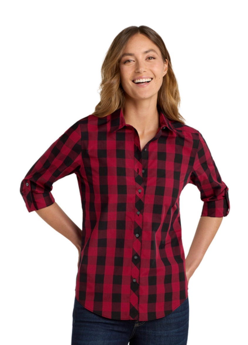 Port Authority® Women's Everyday Plaid Shirt LW670