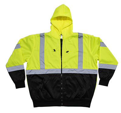 Premium Hooded Thermal Lined Sweatshirt Model # HV-BA3T