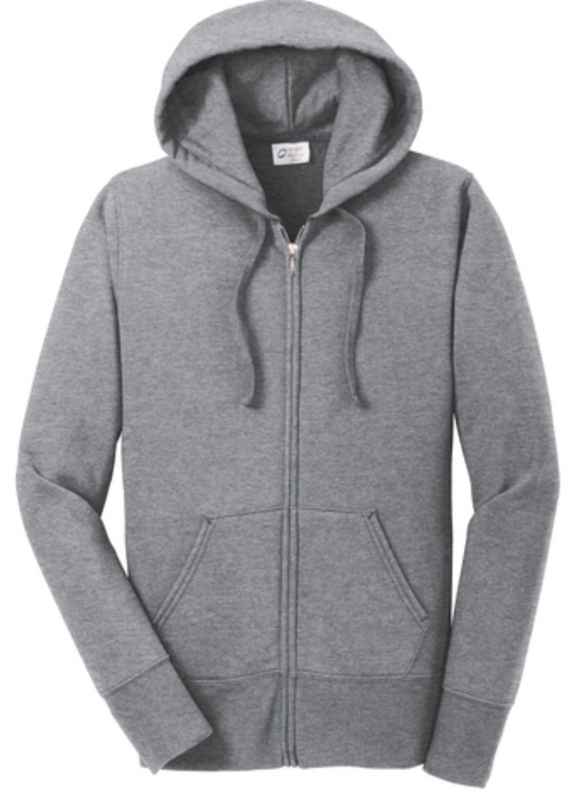 Port & Company Womens Fleece Zip UP LPC78ZH