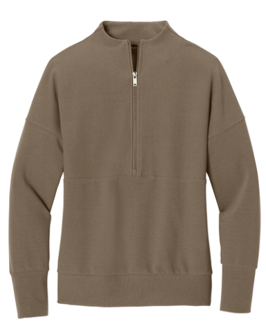 Mercer+Mettle Women’s Linear Texture 1/4-Zip MM3041