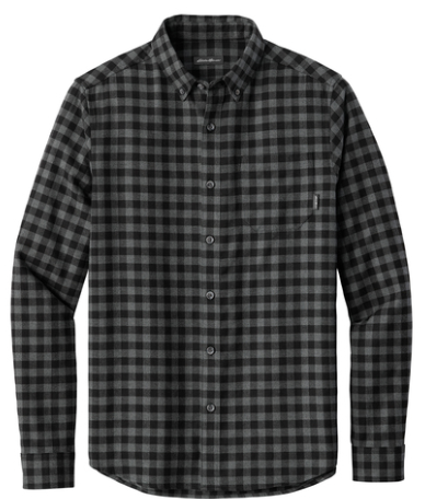 Eddie Bauer Long Sleeve Favorite Flannel Plaid Shirt EB610